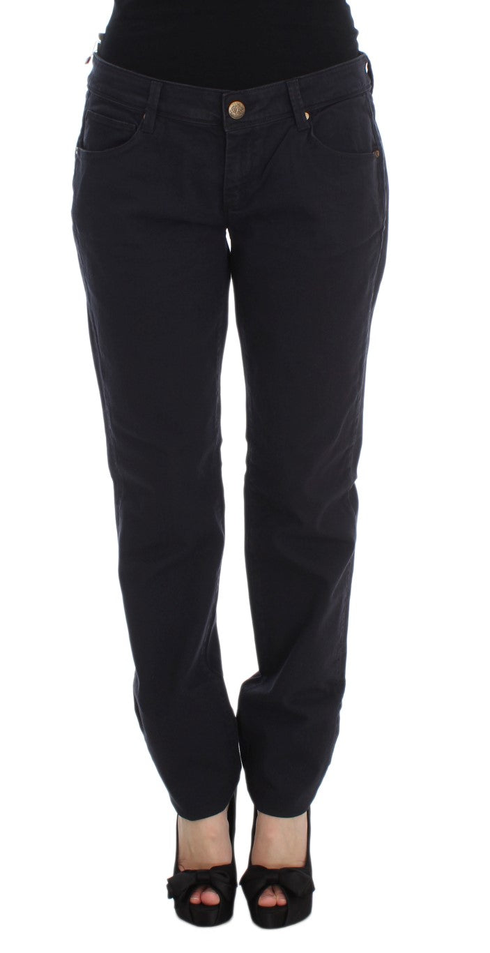 Chic Casual Fit Italian Designer Jeans - ventzia