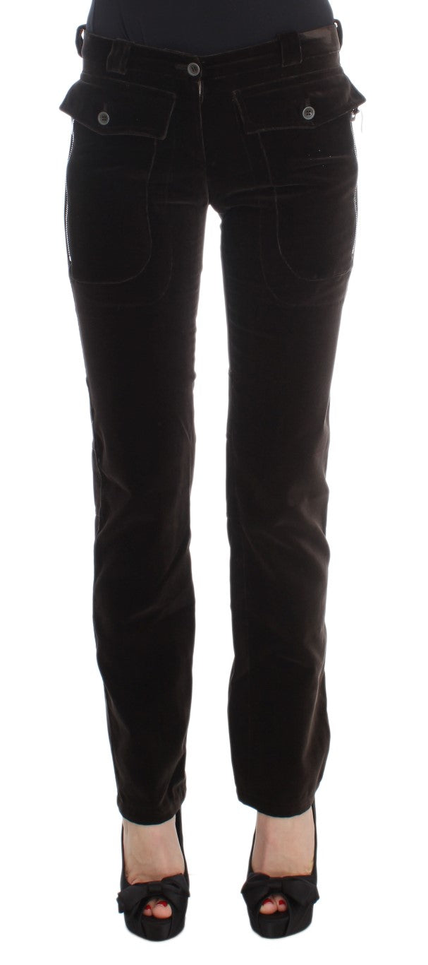 Slim Fit Italian Cotton Pants - ventzia