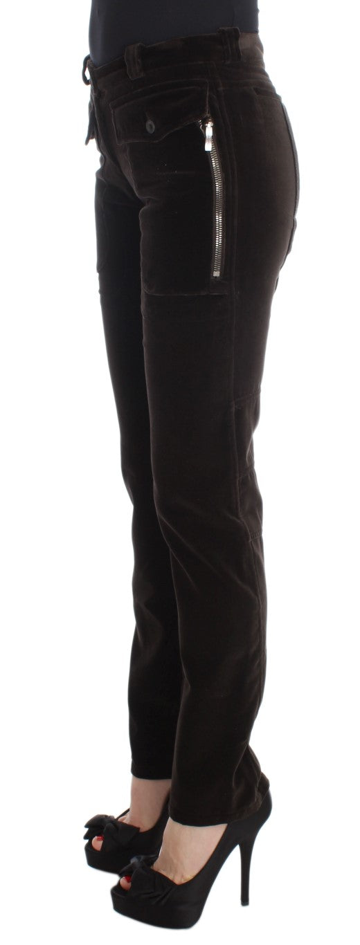 Slim Fit Italian Cotton Pants - ventzia