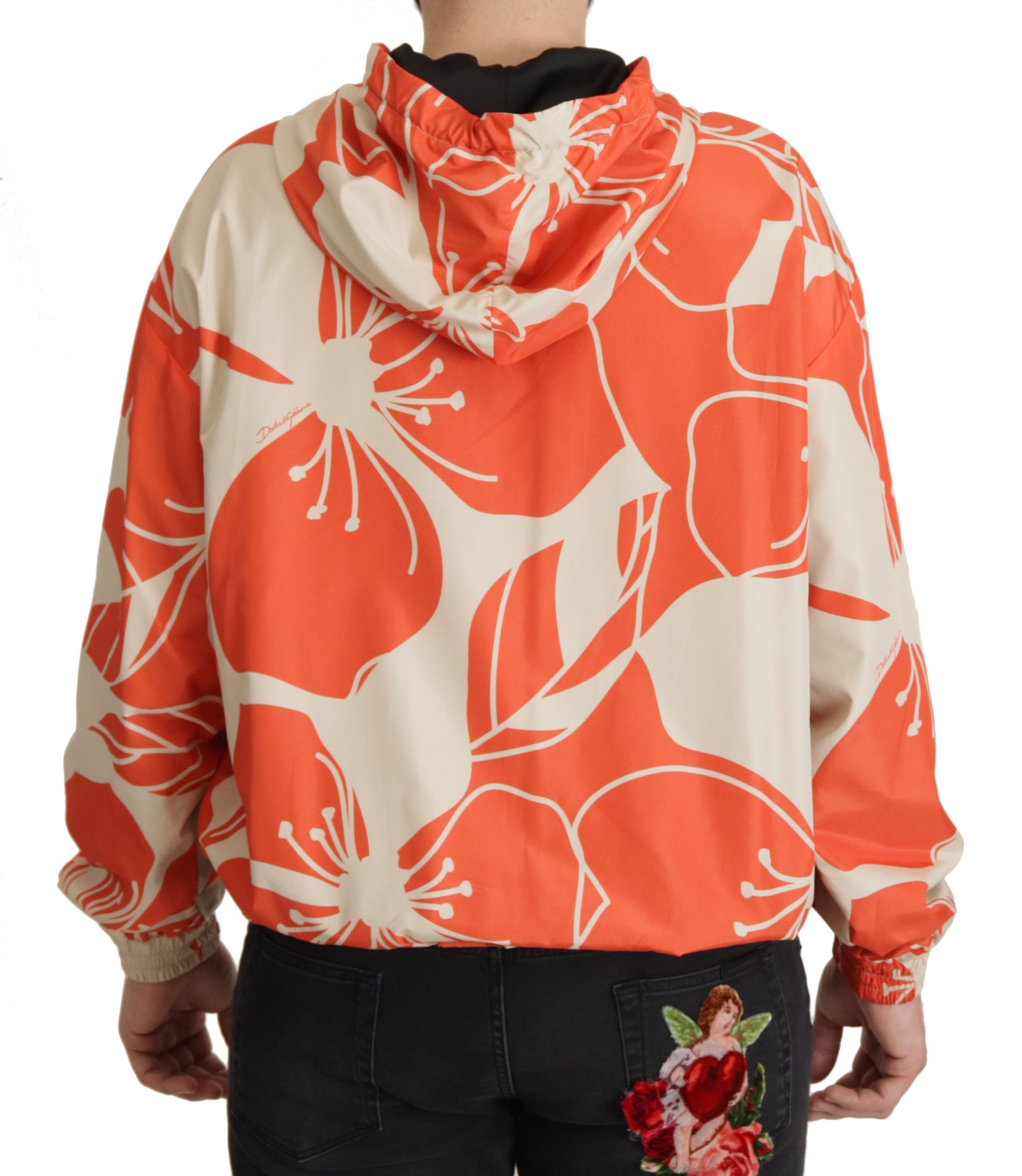 Multicolor Floral Hooded Pullover Sweater - ventzia