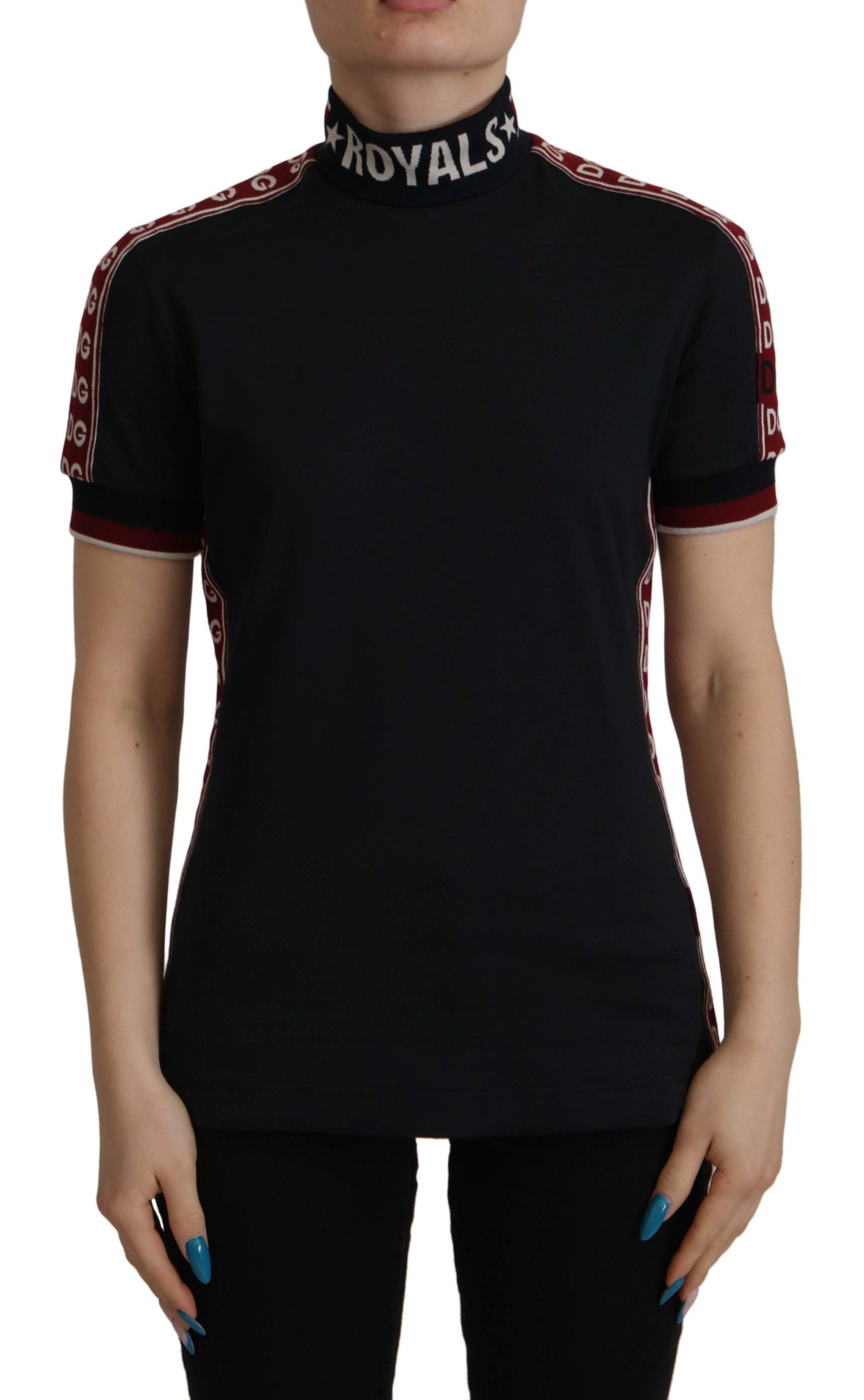 Black #DGMillennials 100% Cotton T-shirt - ventzia