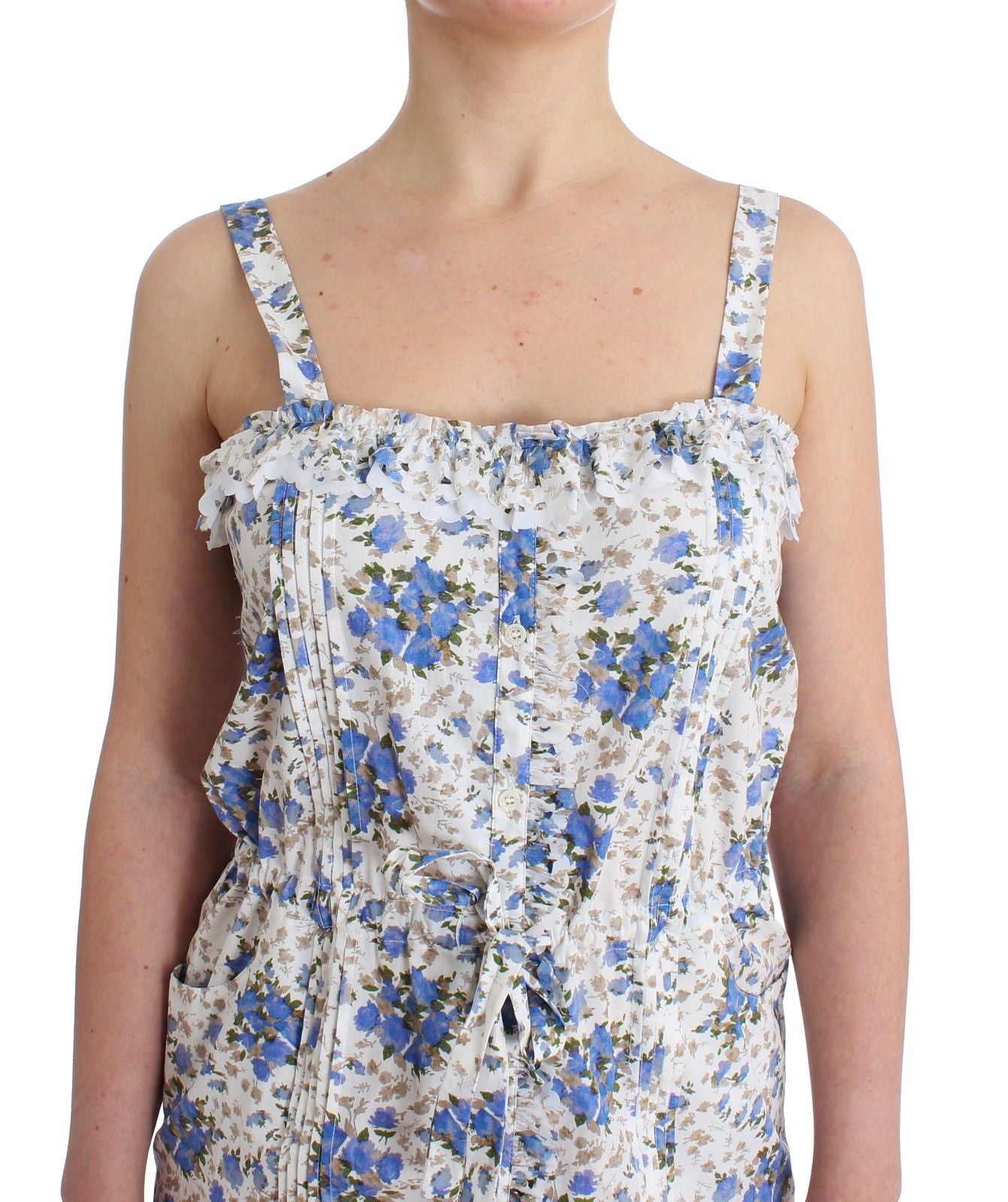 Elegant Floral Sundress for Seaside Soirees - ventzia