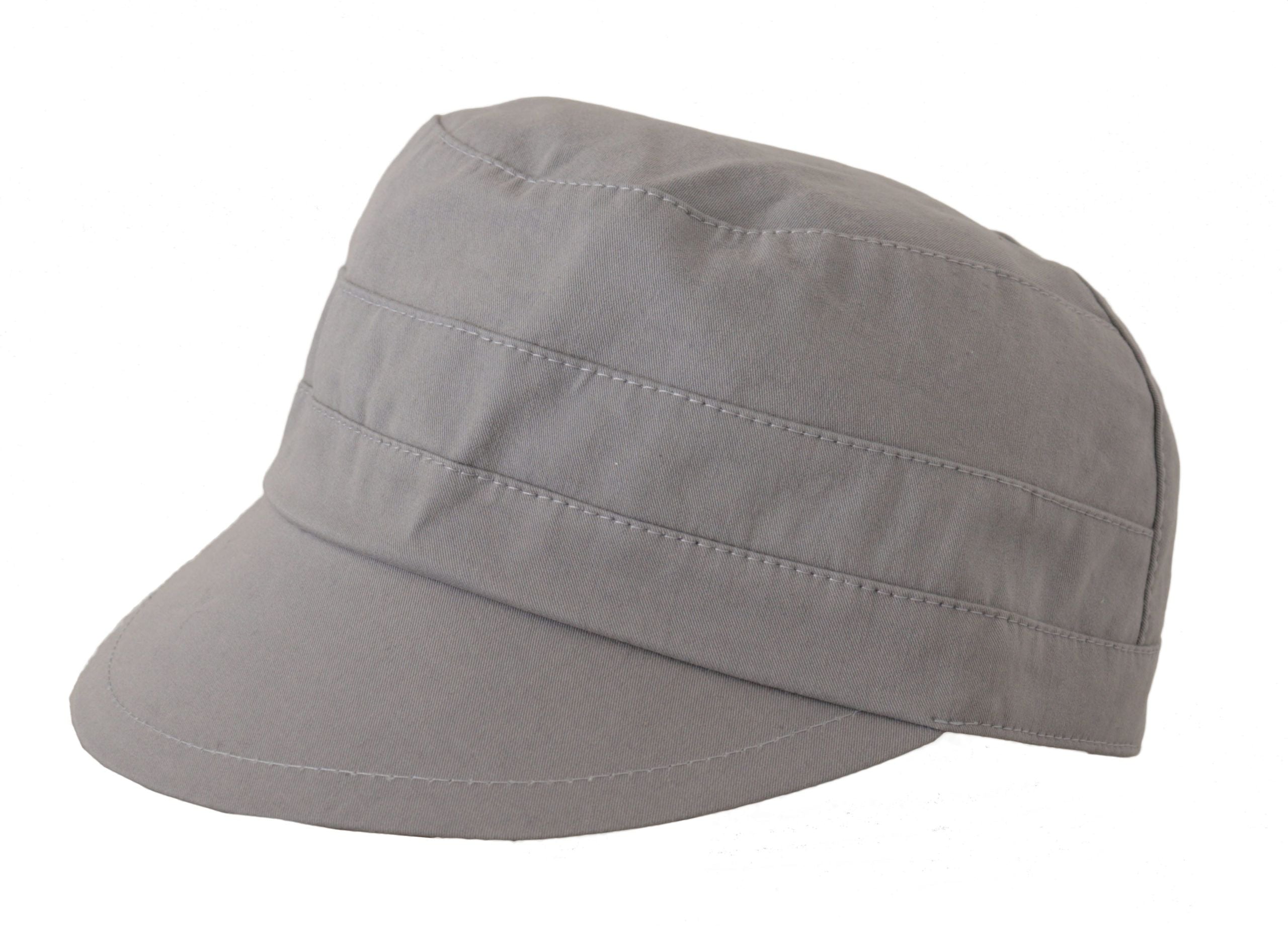 Gray Newsboy Cap Men Capello Cotton Hat - ventzia