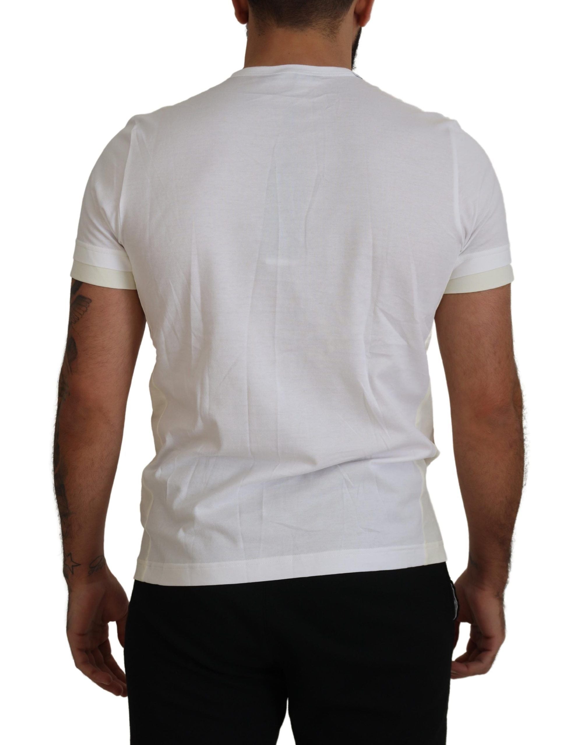 White Flap Pocket Short Sleeves T-shirt - ventzia