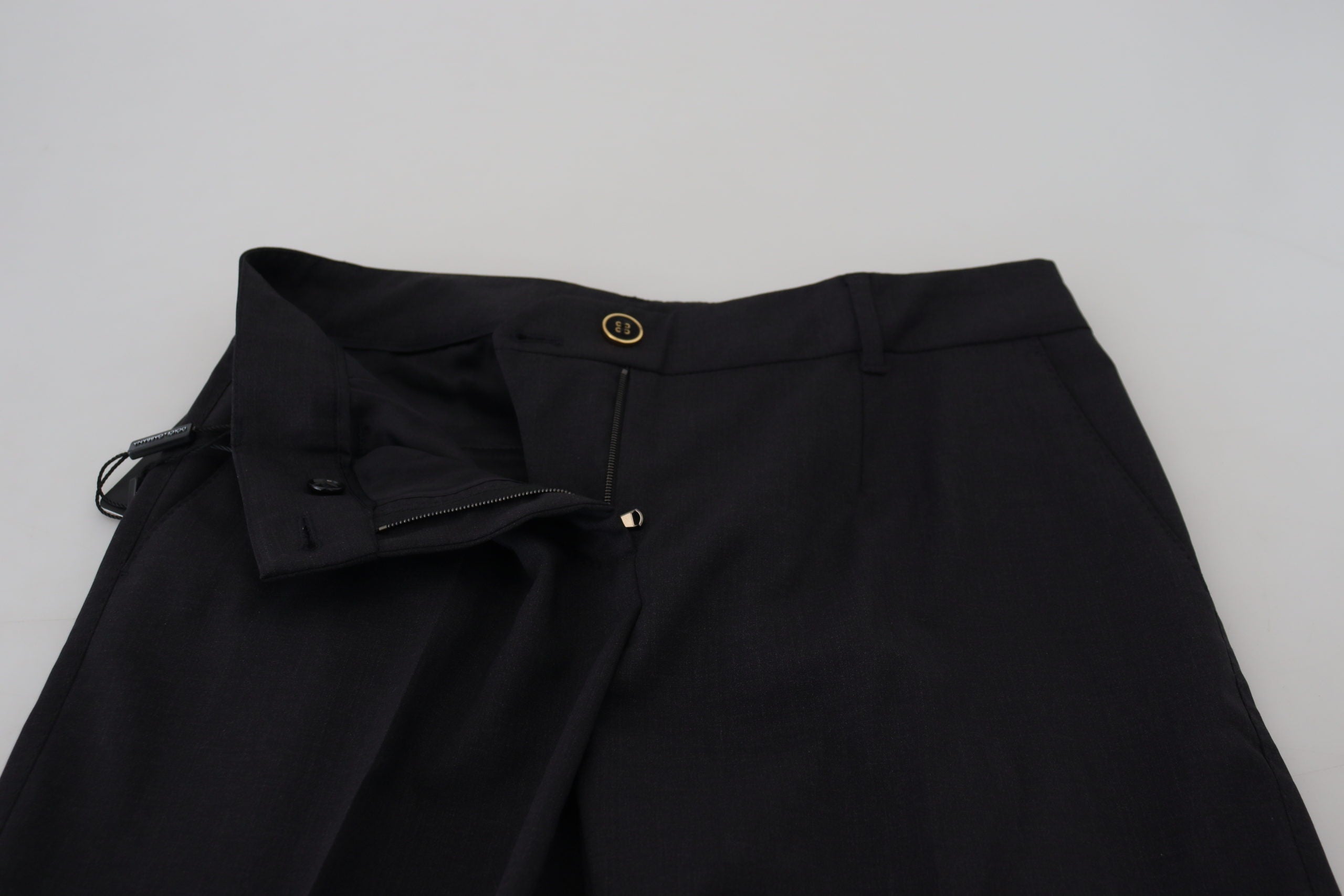 Grey Women Formal Tapered Pants - ventzia