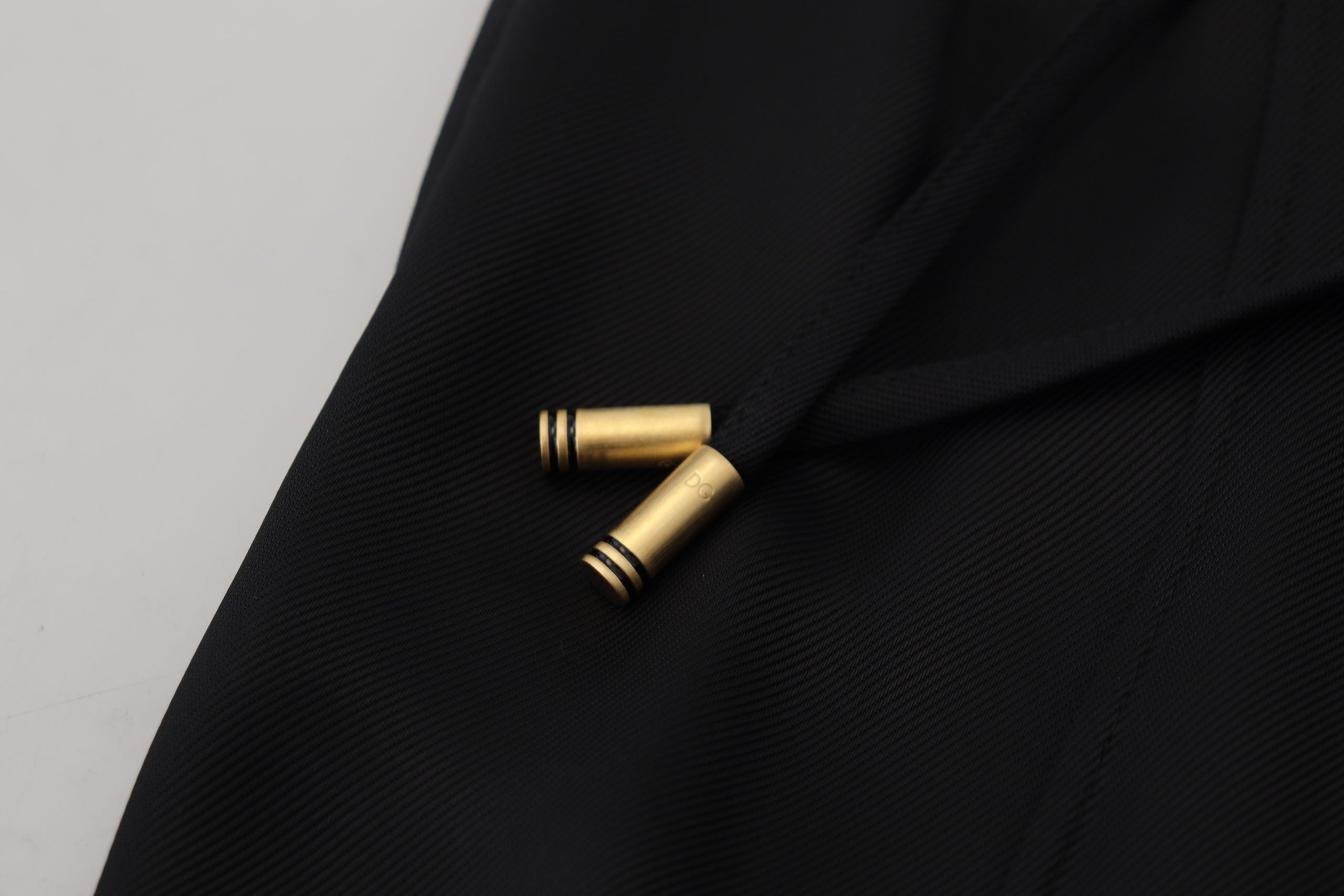 Black Straight Fit Cotton Pants - ventzia