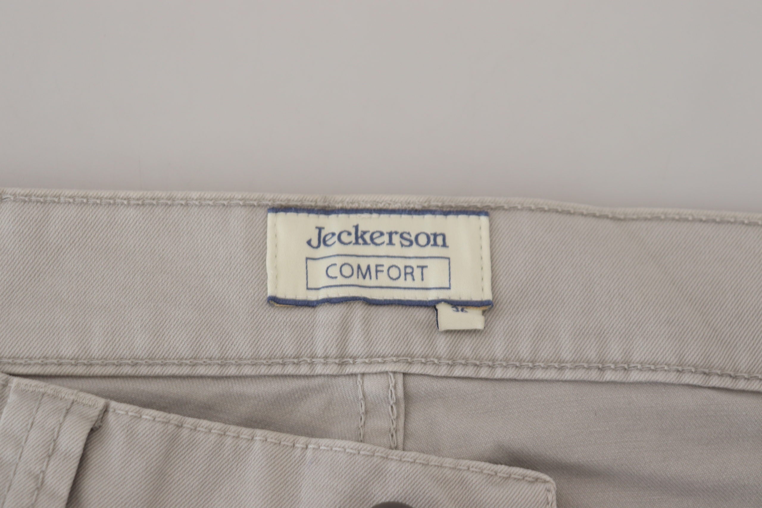 Gray Cotton Tapered Men Casual Pants - ventzia