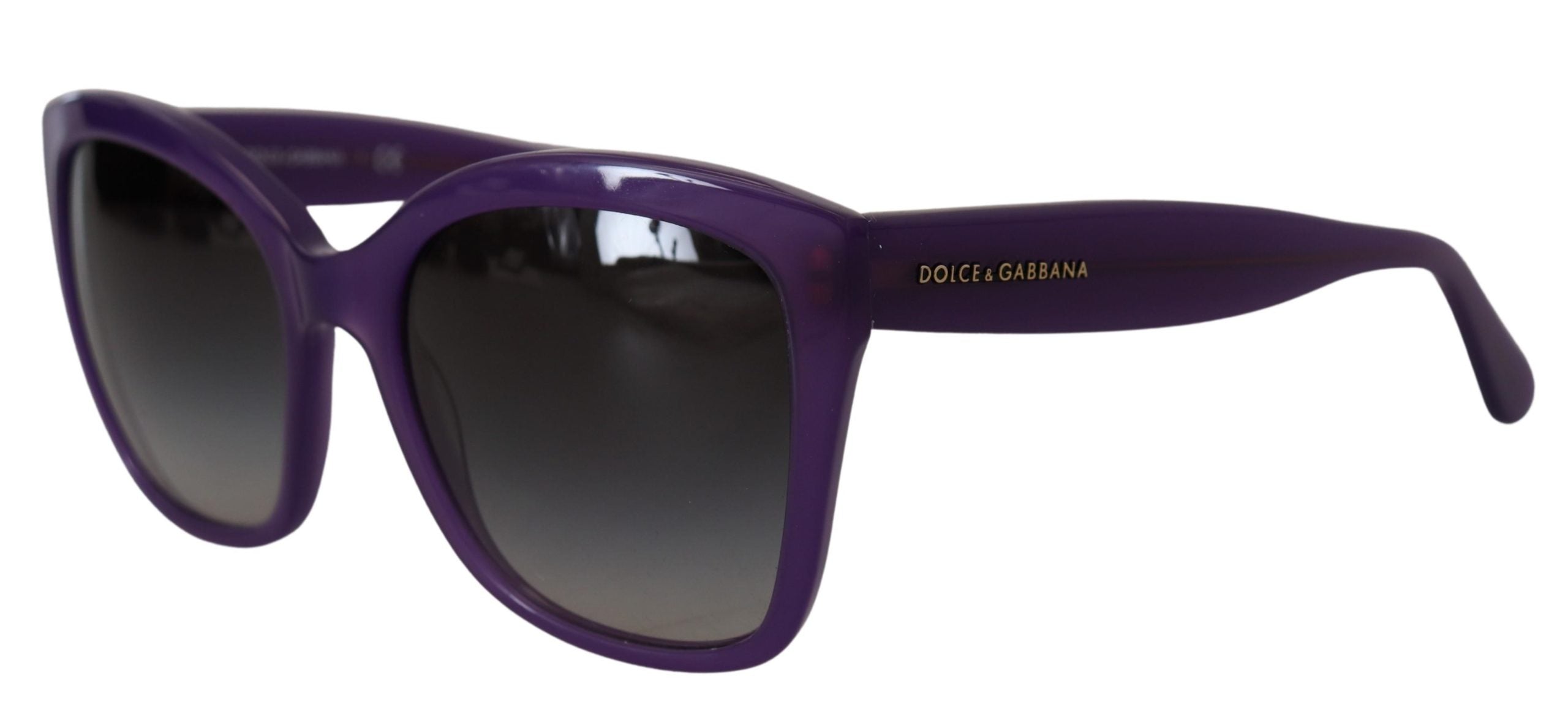 Purple Acetate Square Full Rim DG4240 Sunglasses - ventzia
