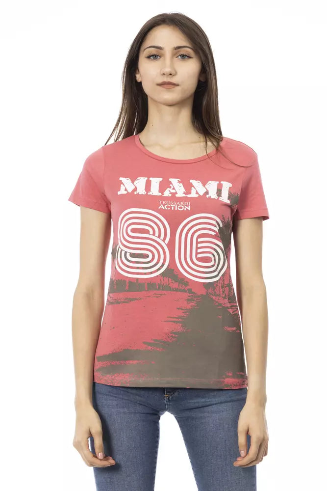 Multicolor Cotton Women T-Shirt - ventzia