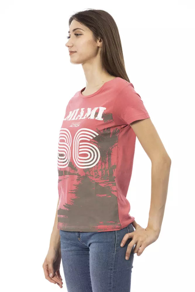 Multicolor Cotton Women T-Shirt - ventzia
