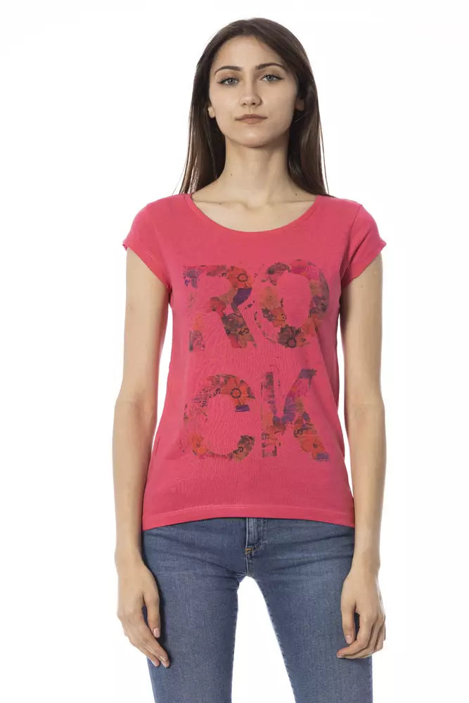 Multicolor Cotton Women T-Shirt - ventzia