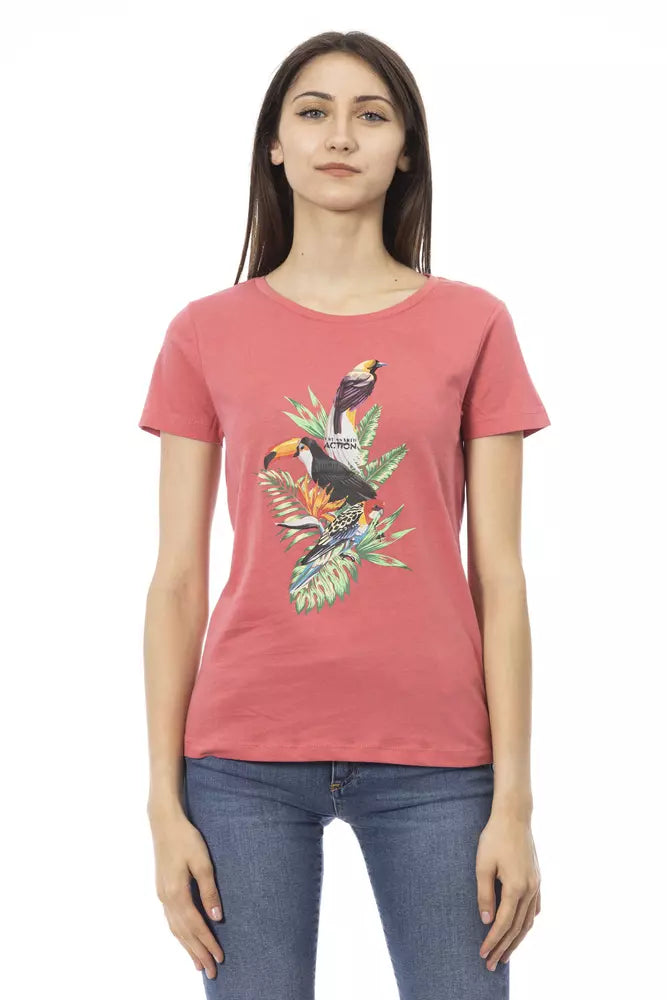 Multicolor Cotton Women T-Shirt - ventzia