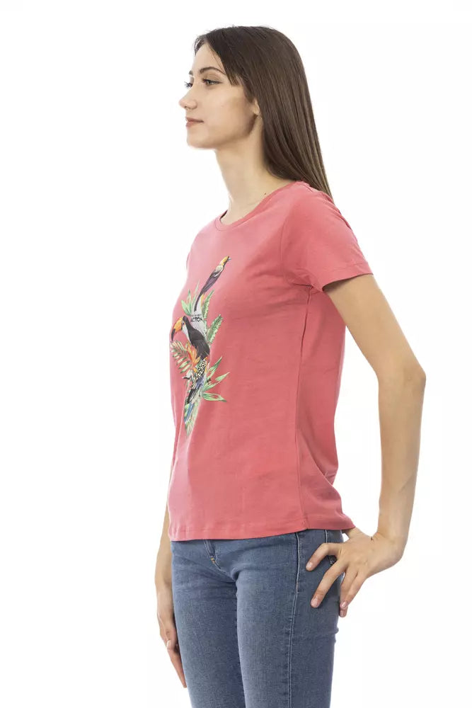 Multicolor Cotton Women T-Shirt - ventzia