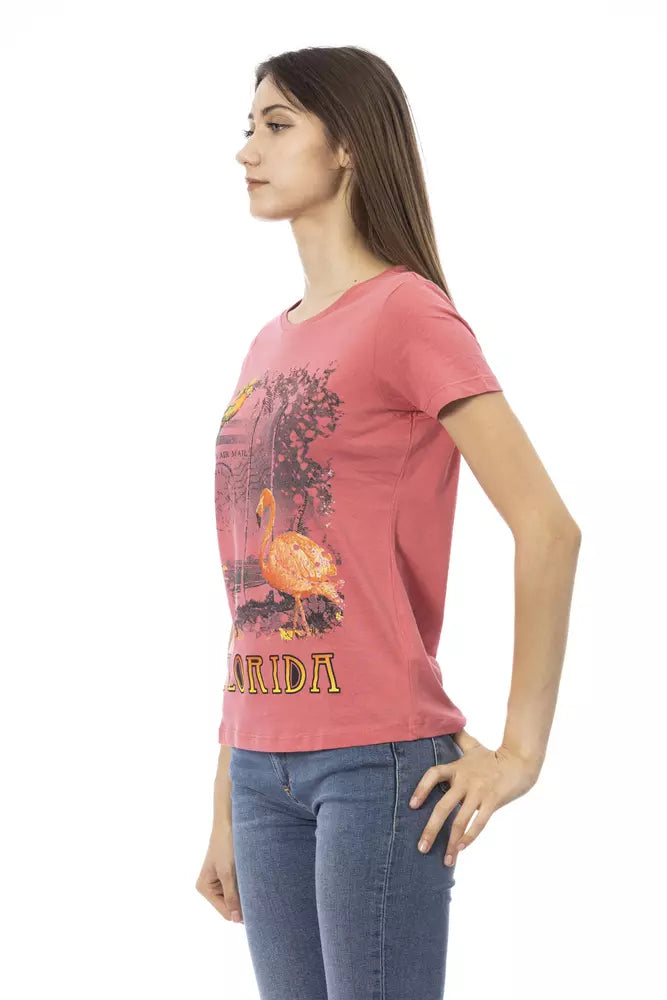 Multicolor Cotton Women T-Shirt - ventzia