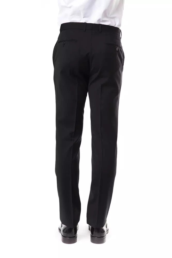 Gray Wool Men's Pants - ventzia