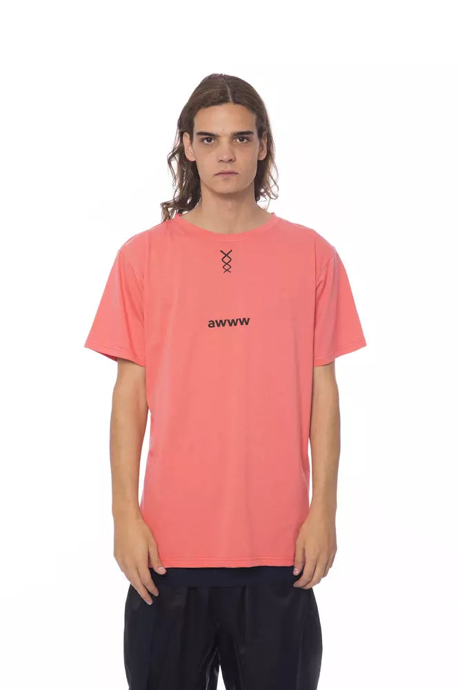 "Multicolor Cotton Men T-Shirt" - ventzia