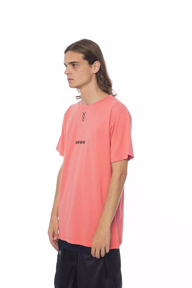 "Multicolor Cotton Men T-Shirt" - ventzia