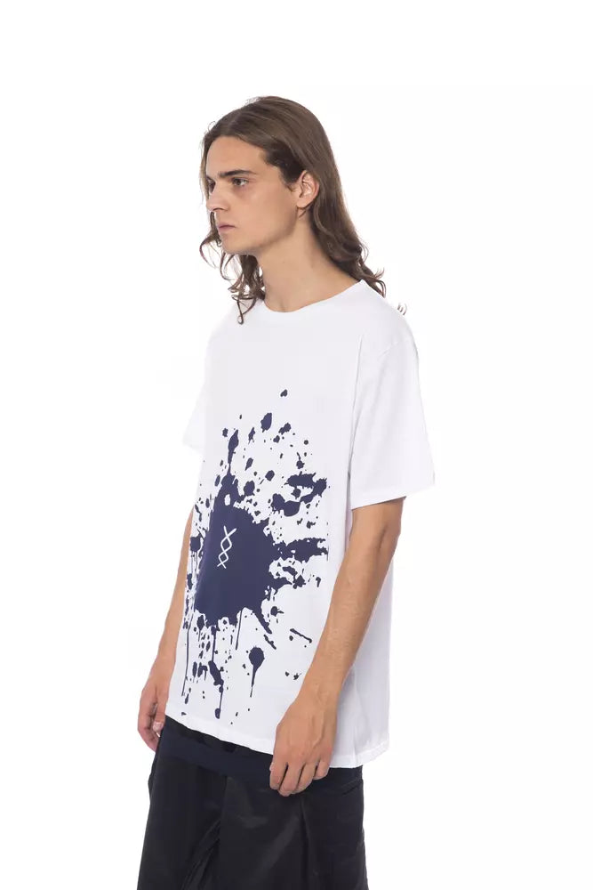 White Cotton Men T-Shirt - ventzia