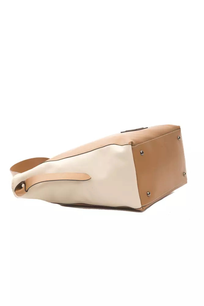 Brown Leather Women Shoulder Bag - ventzia