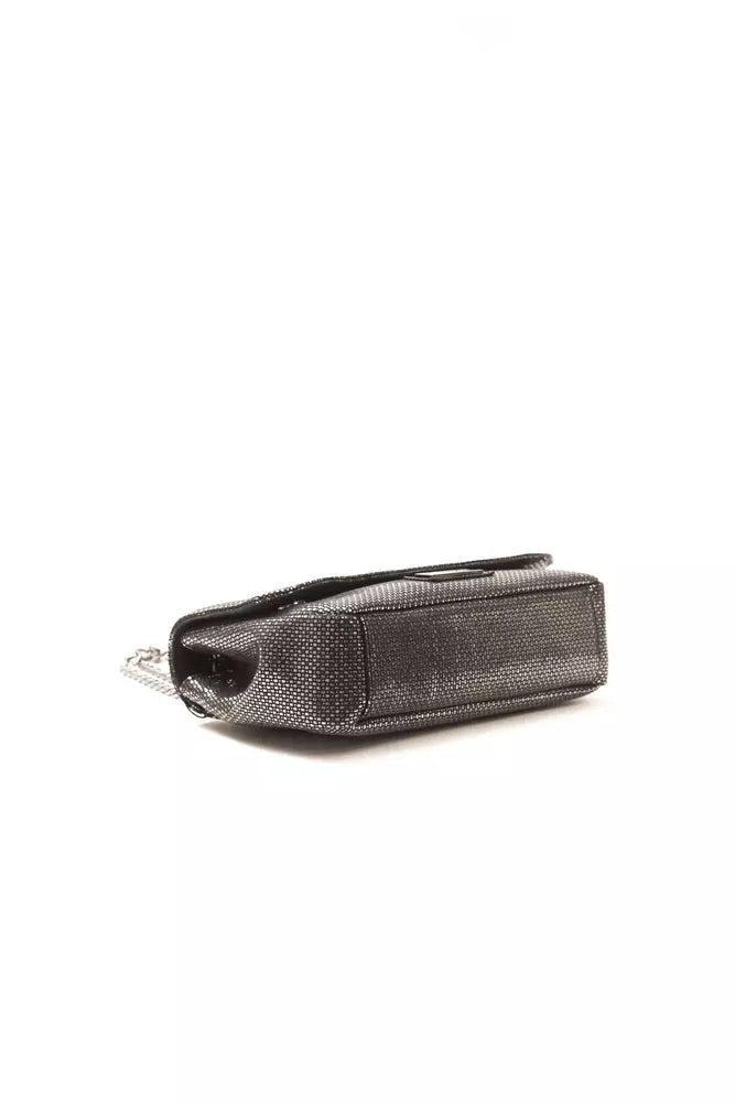 Gray Leather Women Crossbody - ventzia