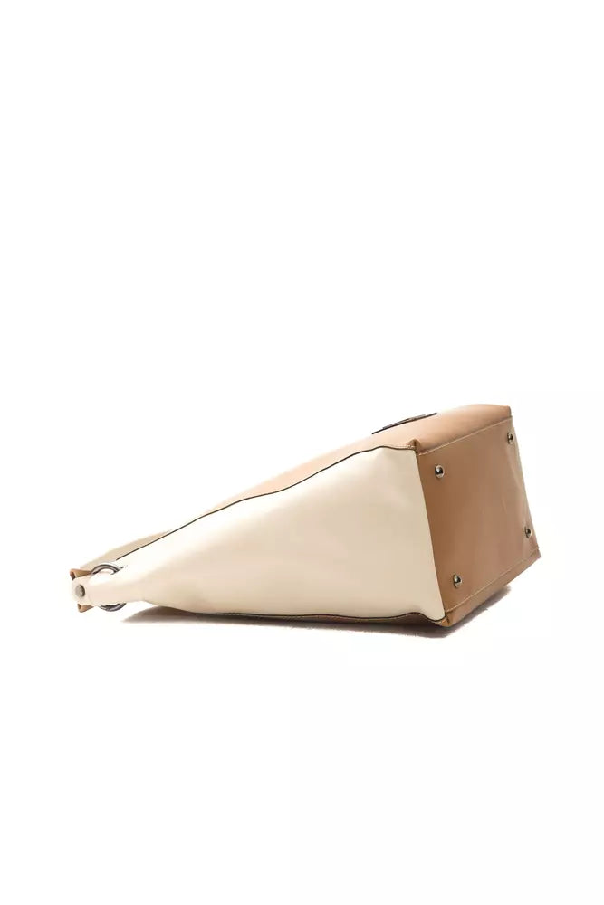 Brown Leather Women Shoulder Bag - ventzia