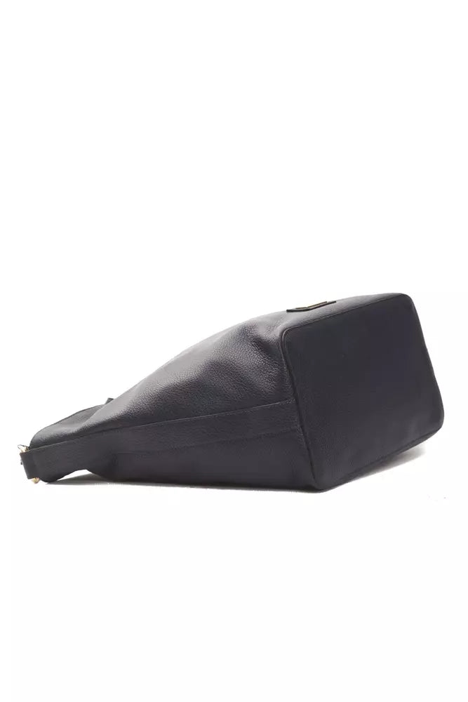 Gray Leather Women Shoulder Bag - ventzia