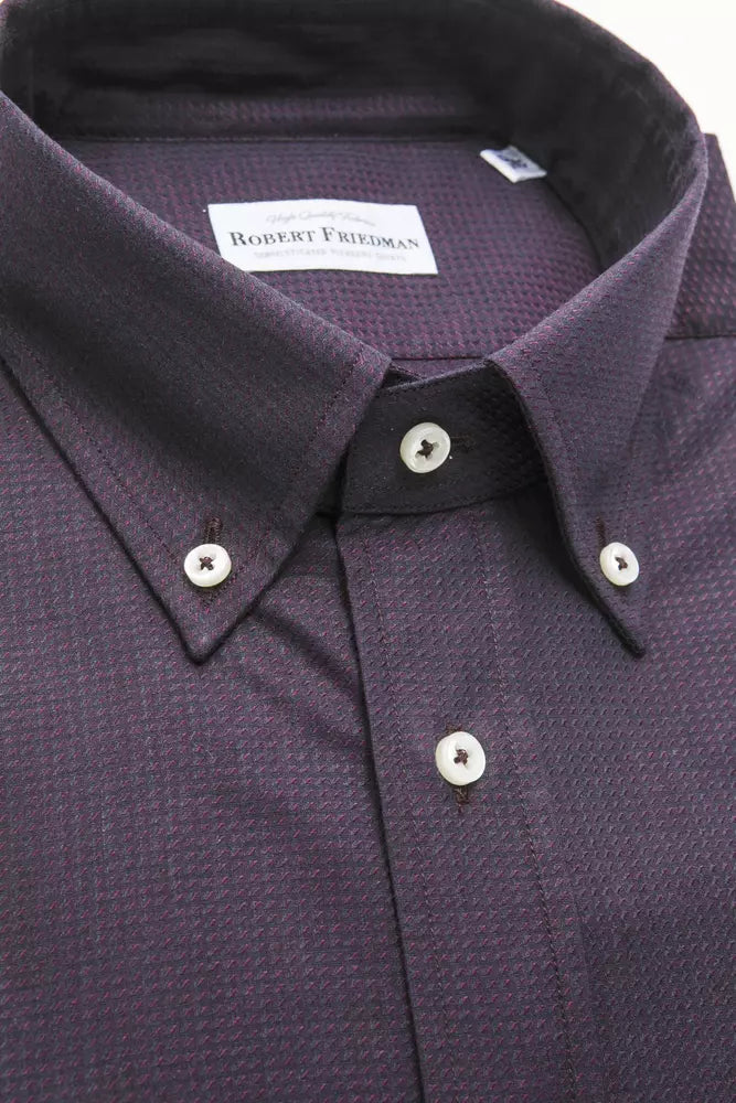 Black Cotton Men Shirt - ventzia