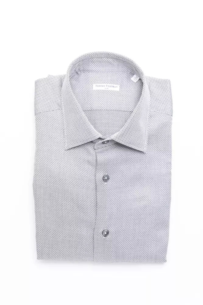 Beige Cotton Men Shirt - ventzia