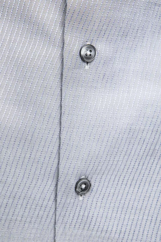 Beige Cotton Men Shirt - ventzia