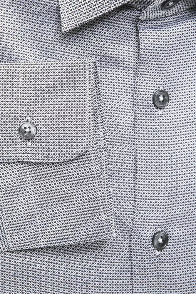 Beige Cotton Men Shirt - ventzia