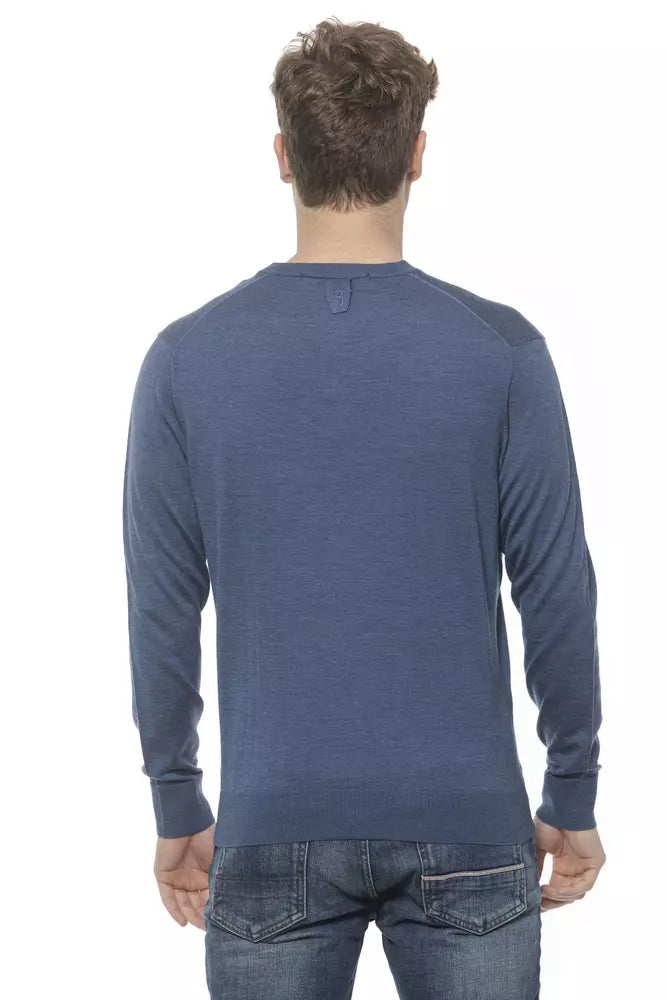 Elegant Cashmere V-Neck Men's Sweater - ventzia