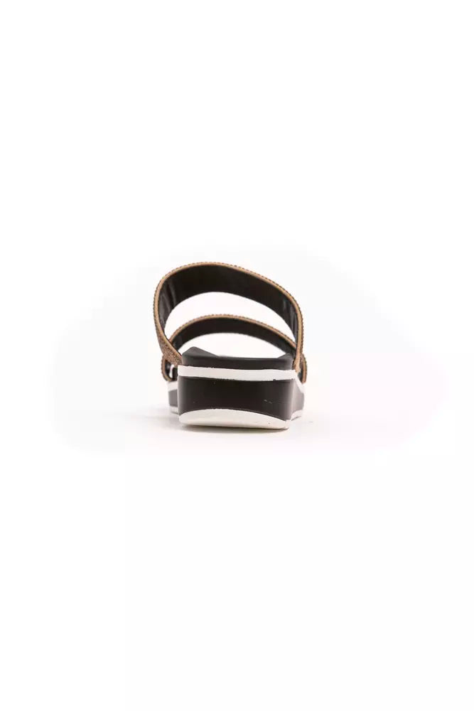 Beige Textile Women Sandal - ventzia