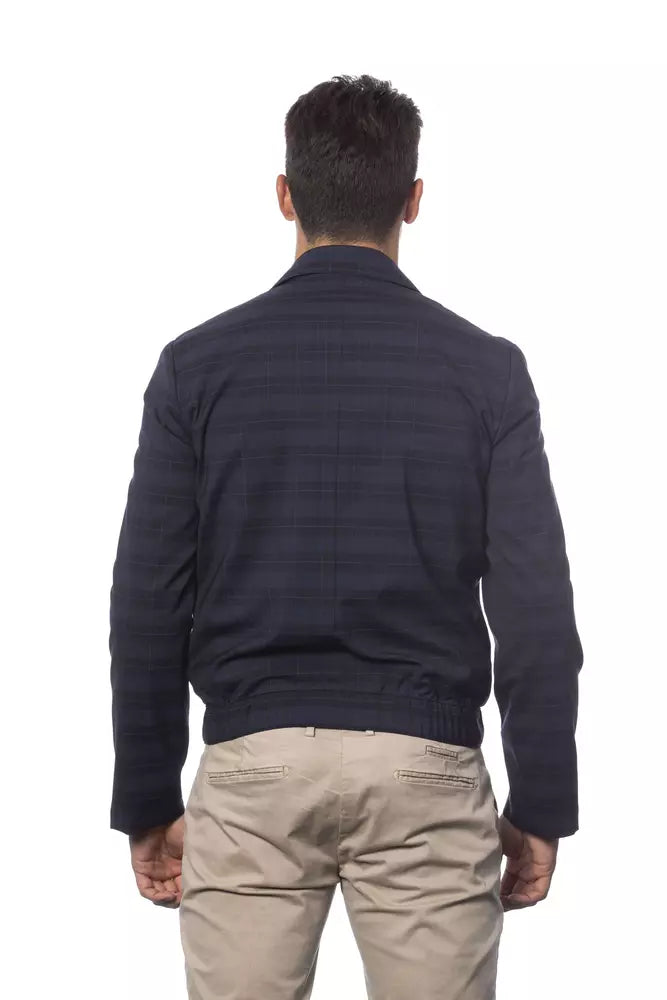 Elegant Wool Blend Bomber Jacket - ventzia