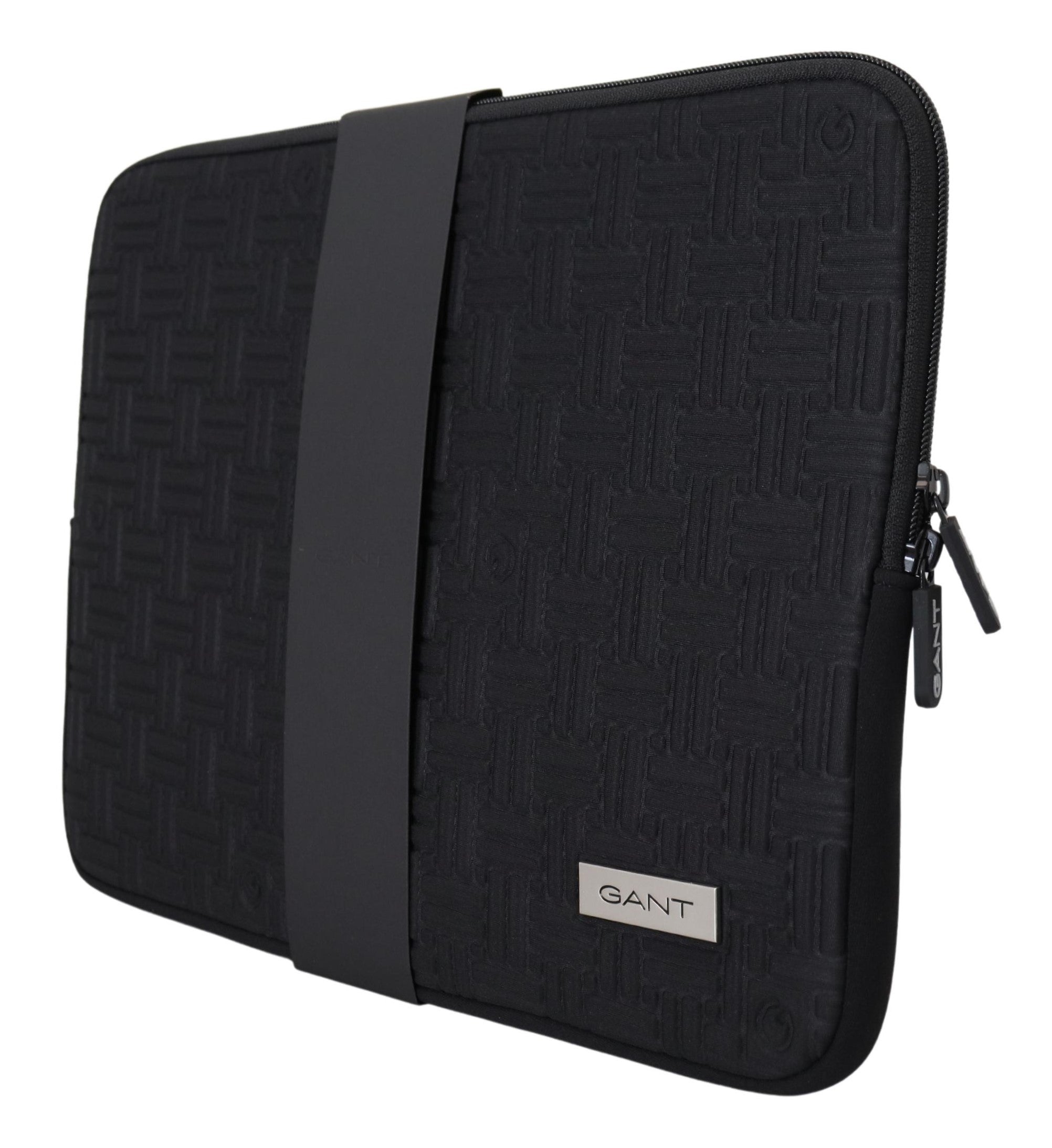 Black Padded Pouch Bag Zipper Cover Sleeve Case - ventzia