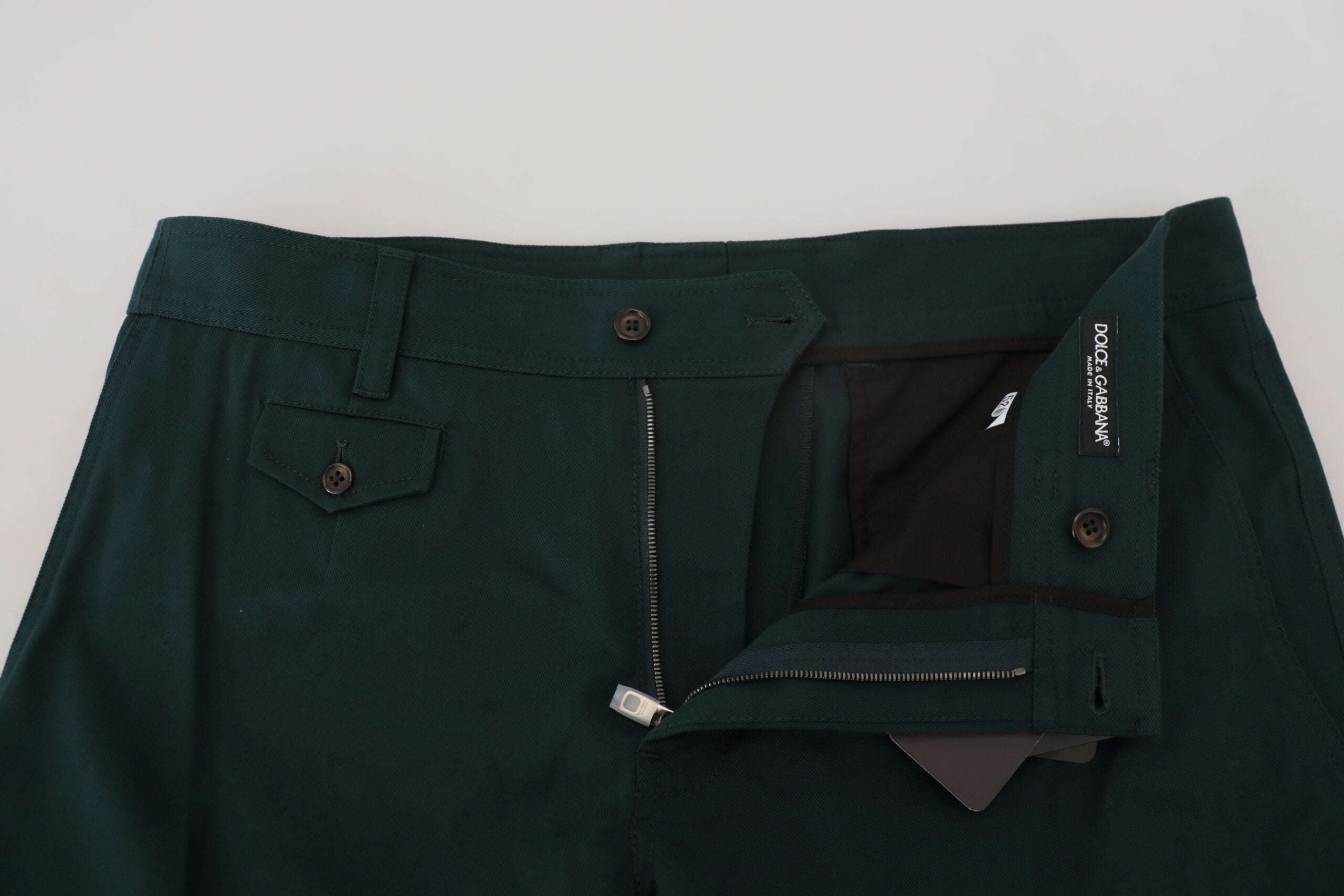 Green Cargo Cotton Stretch Jeans Pant - ventzia