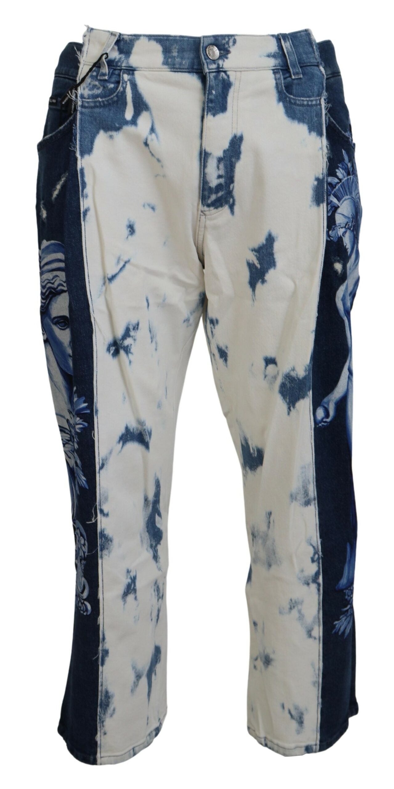 Blue Ceasar Denim Cotton Loose Fit Jeans - ventzia