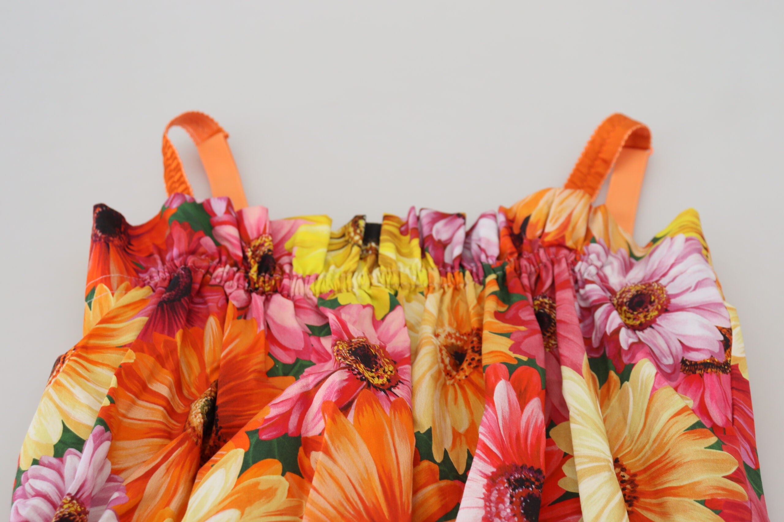 Blouse Cropped Floral Cotton Tank Top - ventzia