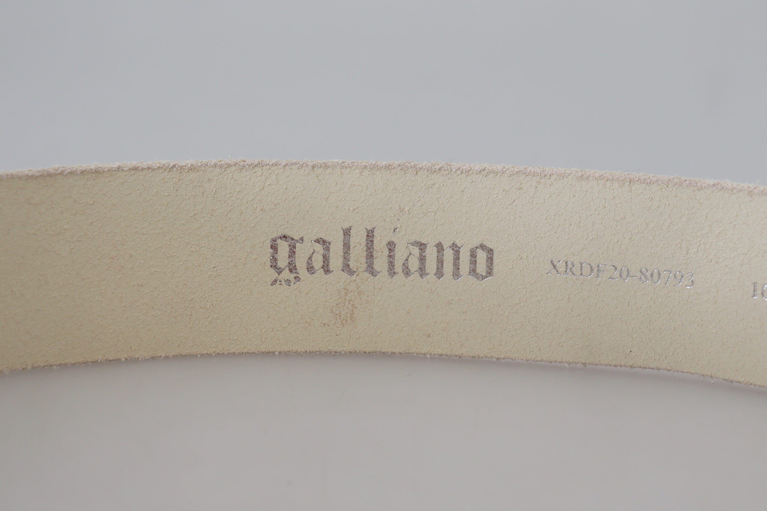 Pink Leather Letter Logo Round Buckle Waist Belt - ventzia