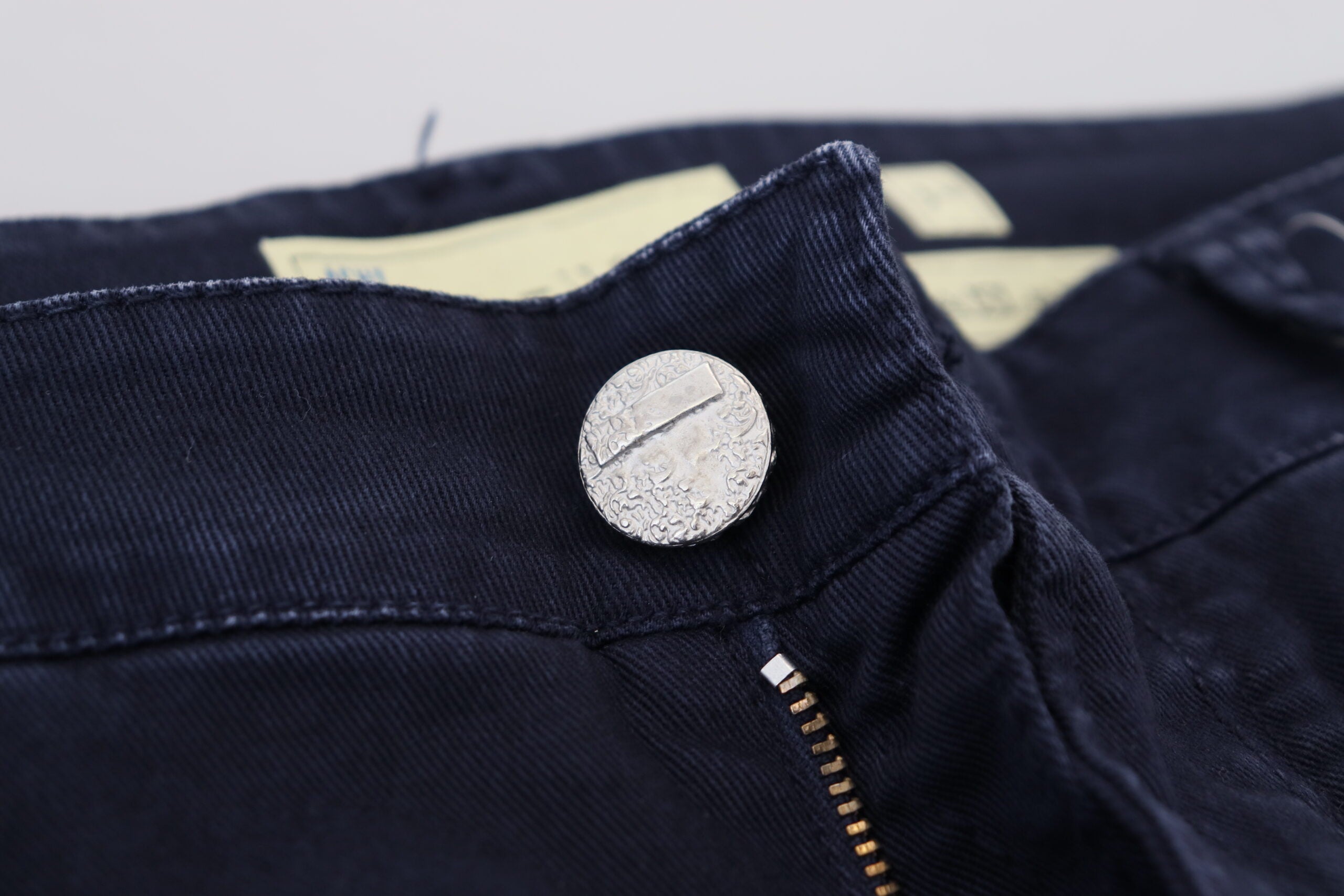 Blue Cotton Tapered Slim Fit Men Casual Denim Jeans - ventzia