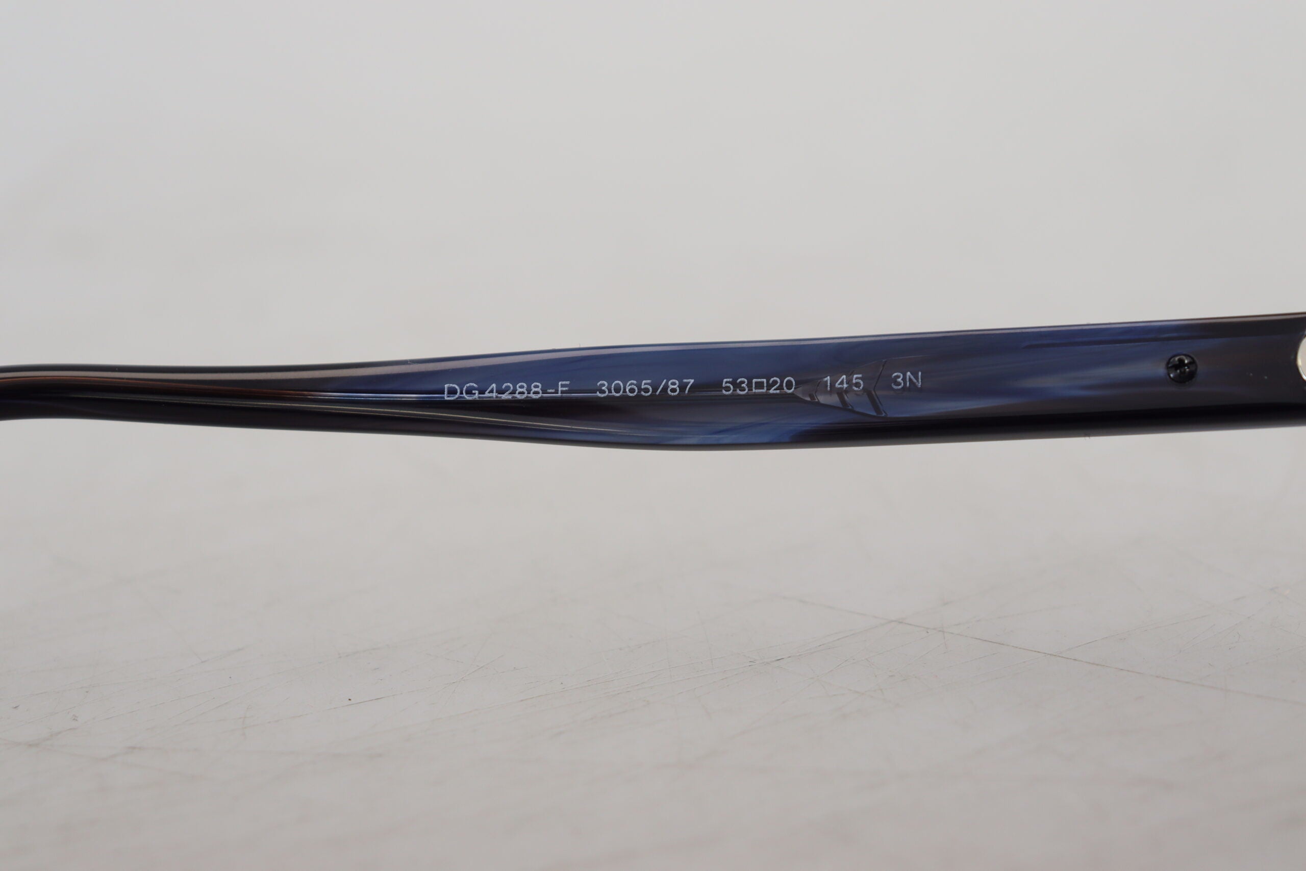 Blue DG4288 Acetate Full Rim Frame Sunglasses - ventzia
