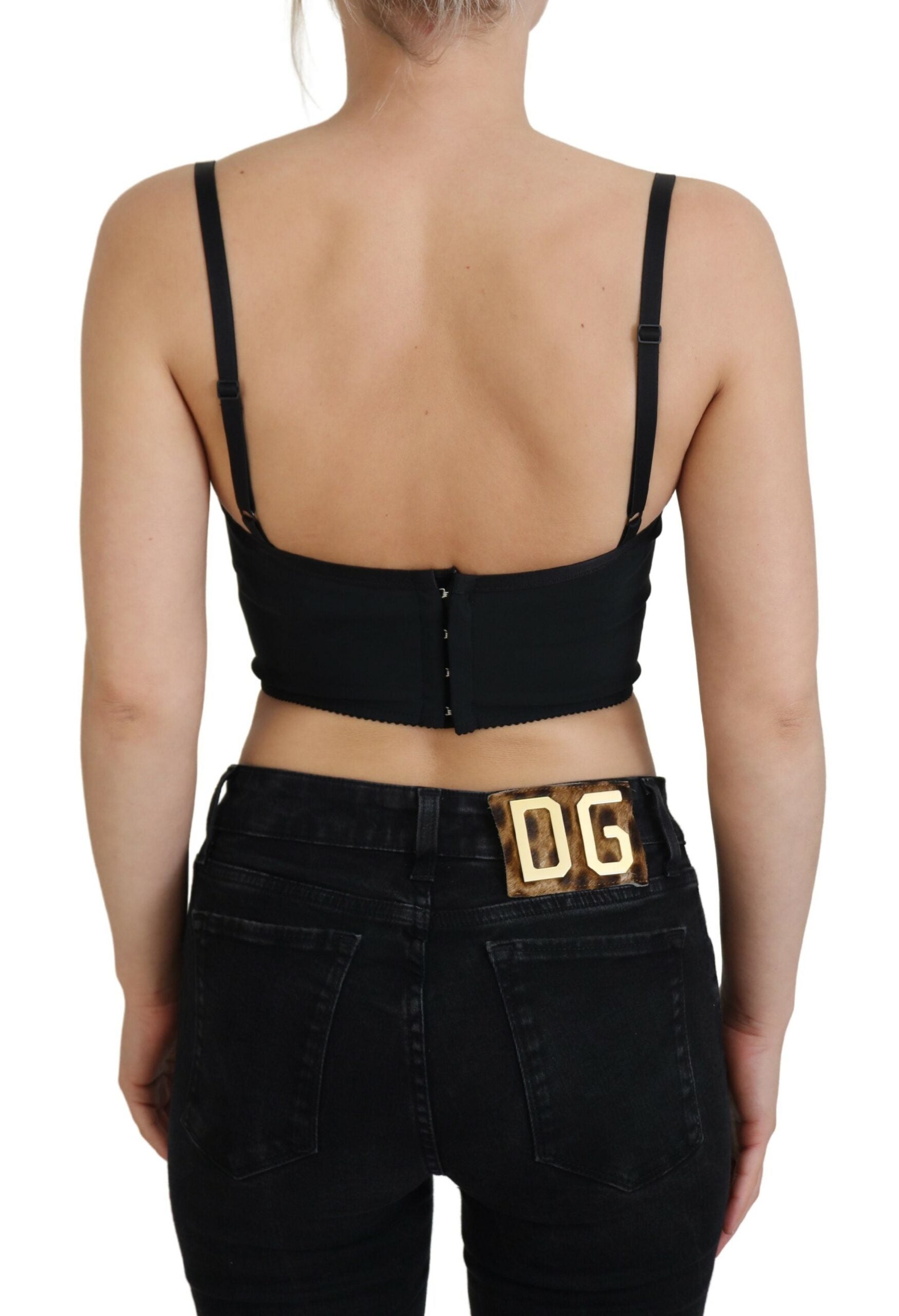 Pink Leopard Print Cropped Bustier Corset Top - ventzia