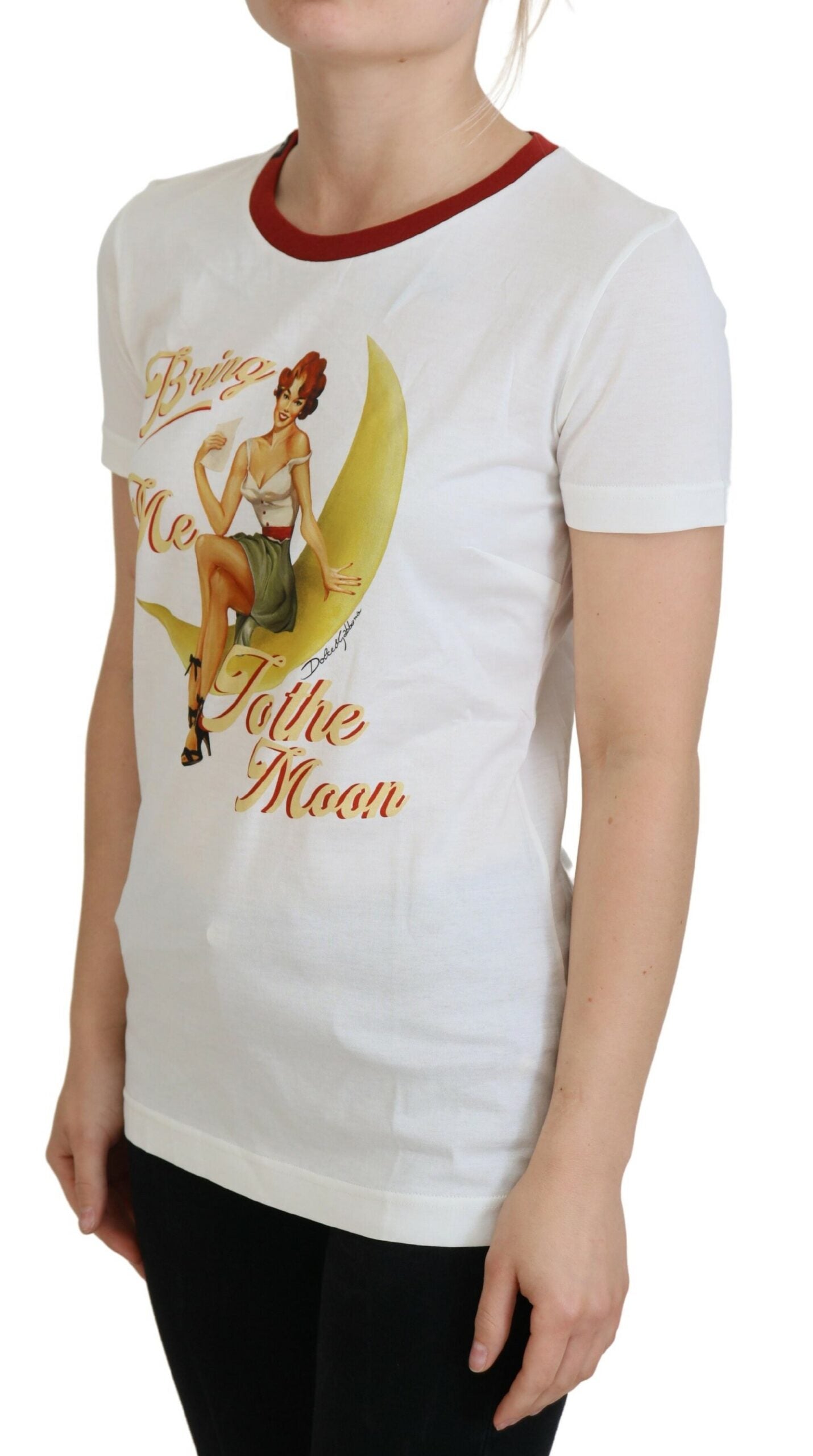 White Printed Short Sleeves Pullover Top - ventzia