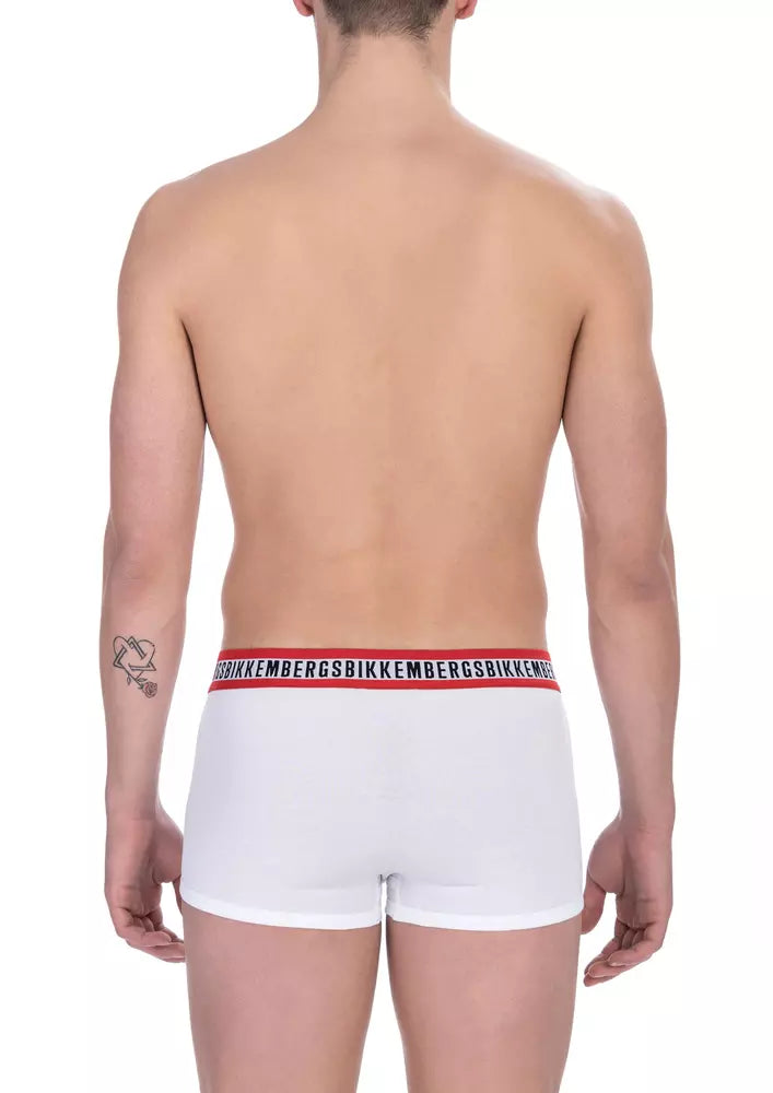 White Cotton Men Underwear Twin Pack - ventzia