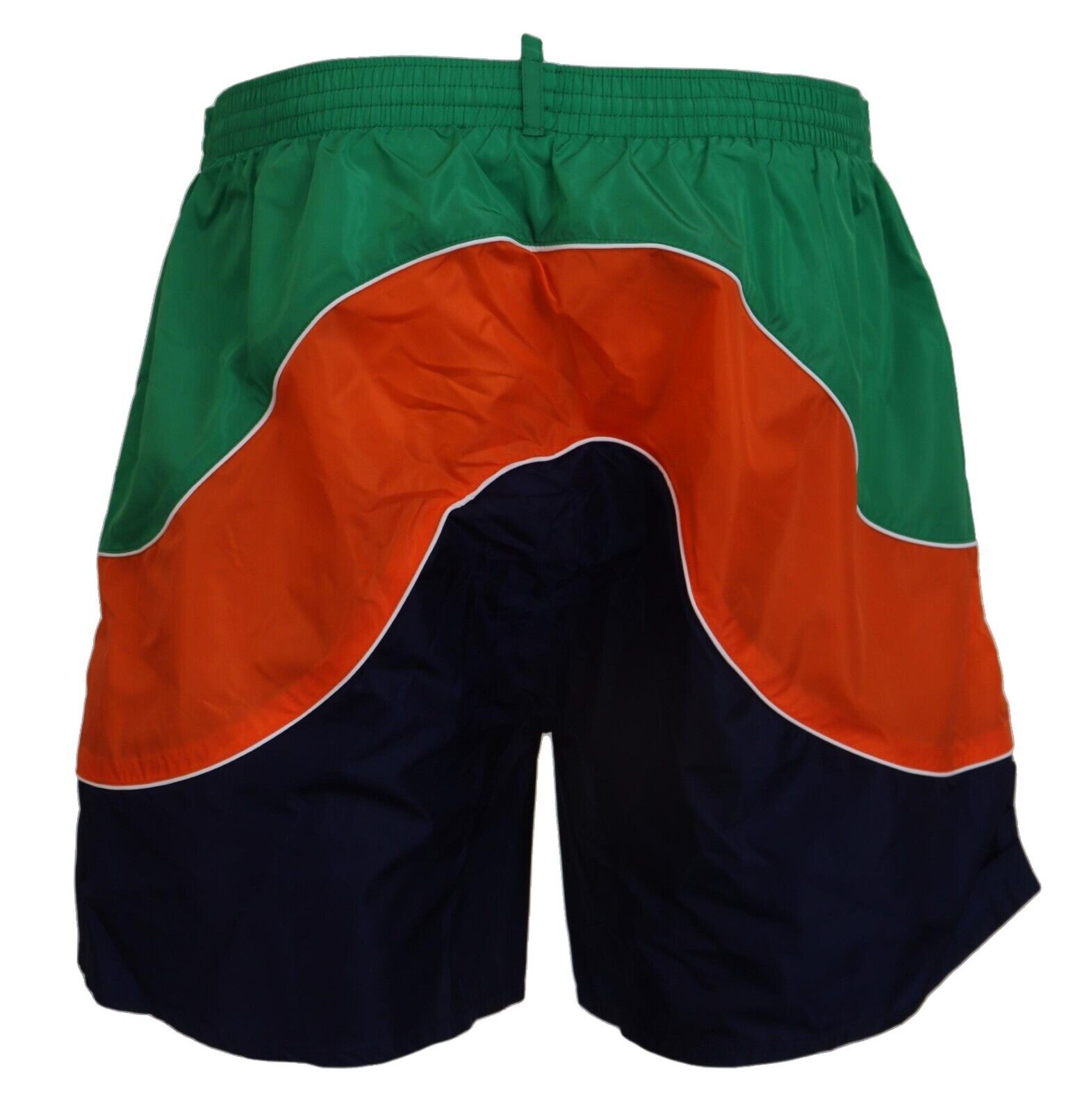 Multicolor Logo Print Men Beachwear Swimwear Short - ventzia
