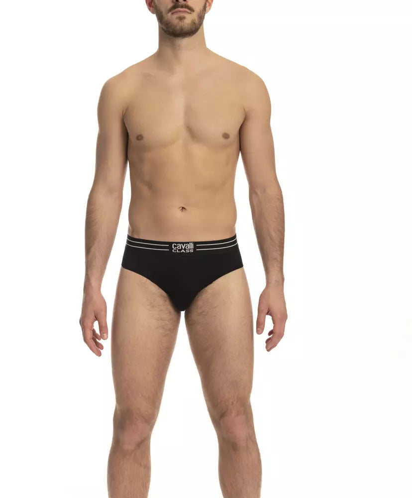 Black Cotton Men's Underwear Pack - ventzia