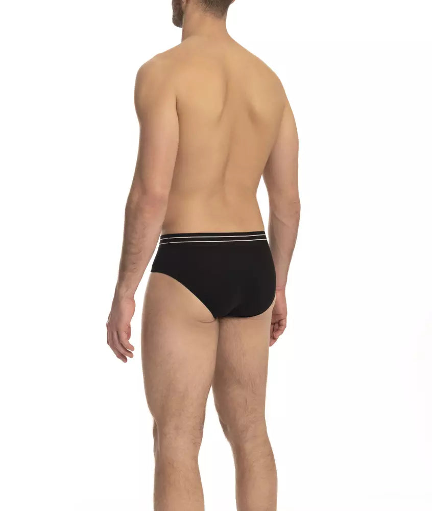 Black Cotton Men's Underwear Pack - ventzia