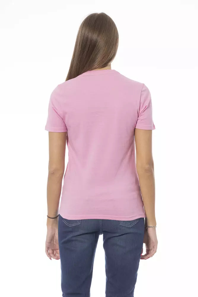 Multicolor Cotton Women T-Shirt - ventzia