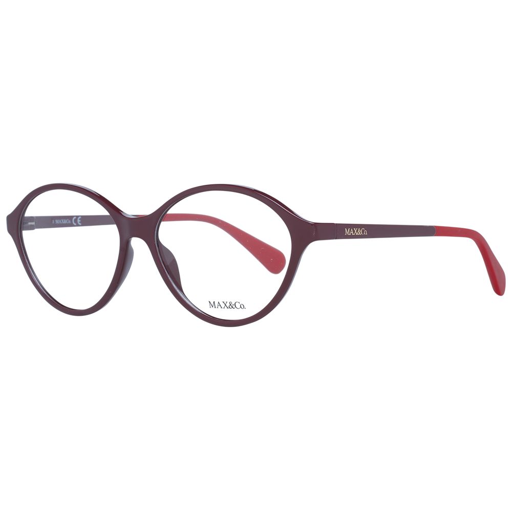 Burgundy Women Optical Frames - ventzia