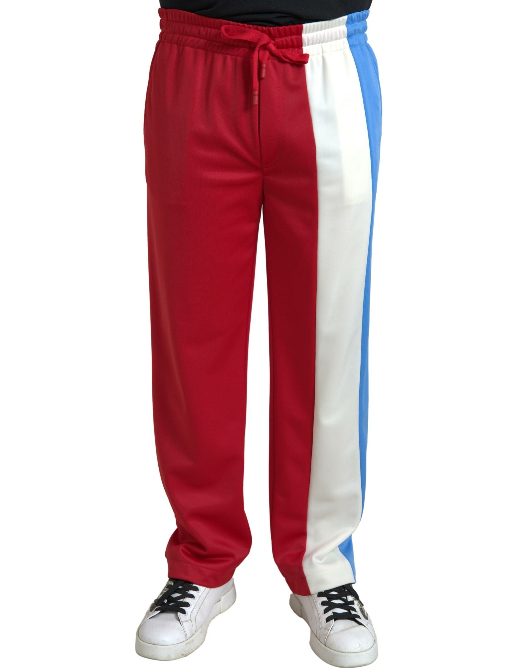 Multicolor Polyester Men Sweatpants Pants - ventzia