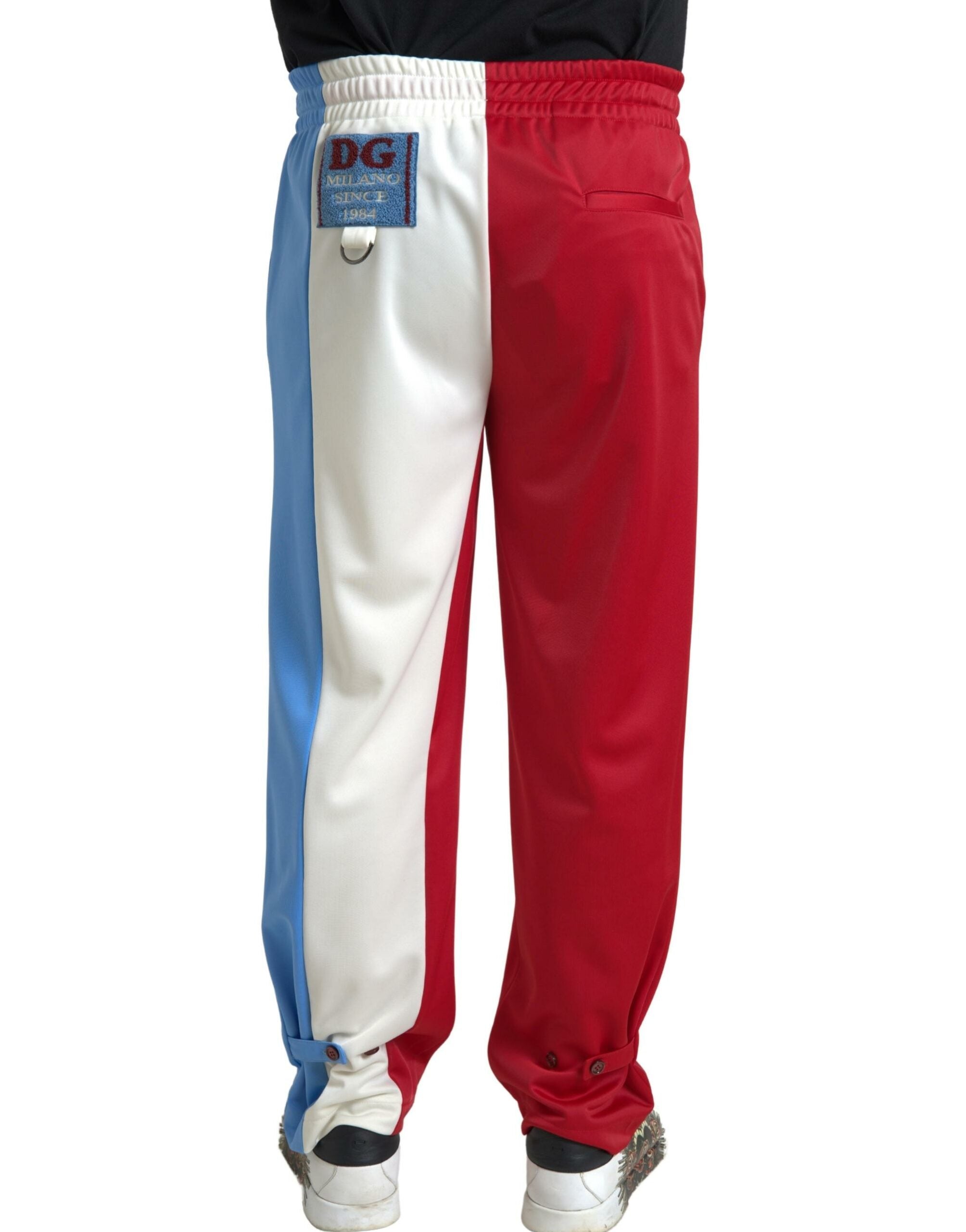 Multicolor Polyester Men Sweatpants Pants - ventzia